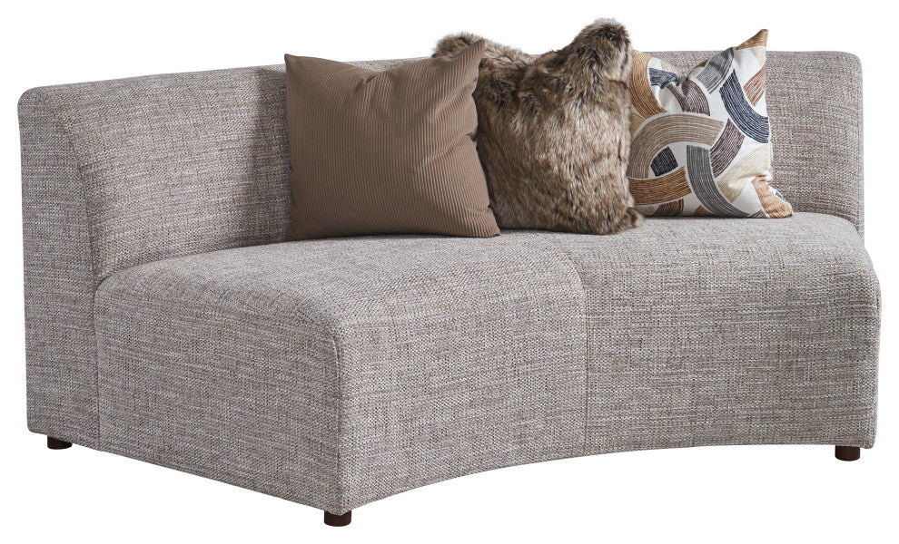 Alston Armless Curved Sofa