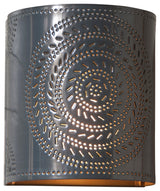 Chisel Sconce Light, Country Tin
