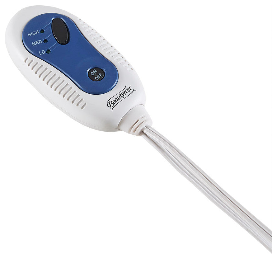 Beautyrest Heated Plush Plush Heated Throw, Teal