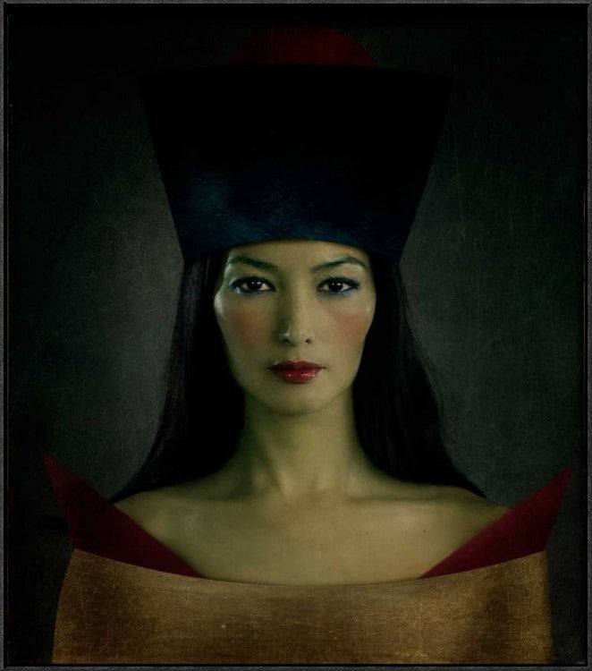 "Untitled" Framed Canvas Giclee by Svetlana Melik-Nubarova, 32x37"