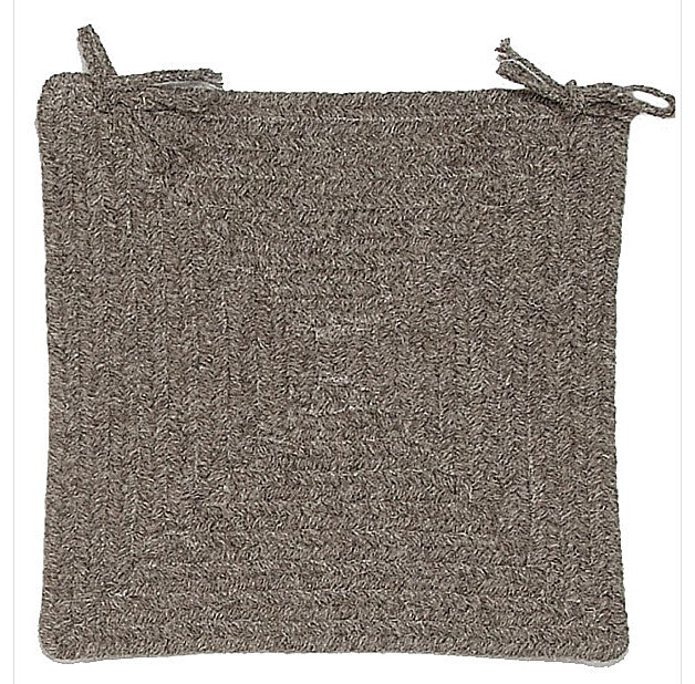 Colonial Mills Chair Pad Shear Natural Rockport Gray Chair Pad