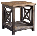 Uttermost Spiro Reclaimed Wood End Table