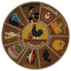 Safavieh Chelsea HK245D 8' Round Mocha Rug