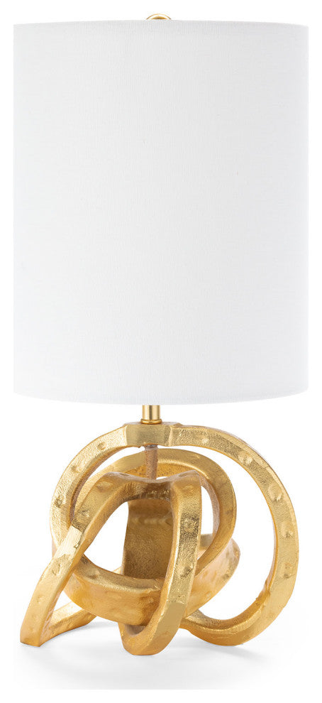 Mini Knot Lamp (Soft Gold)