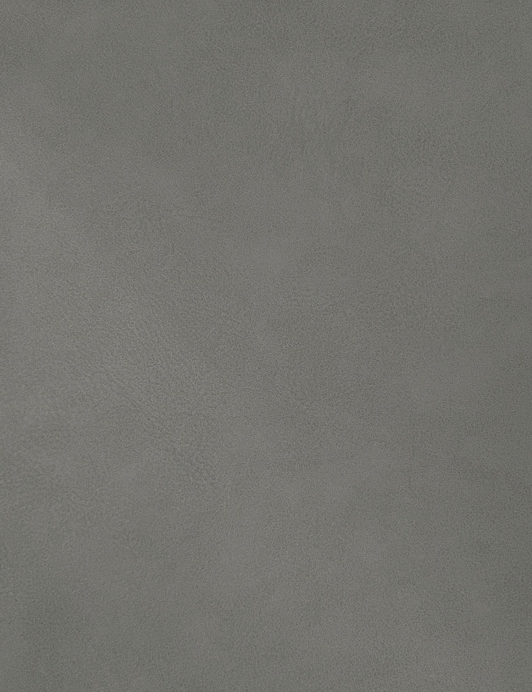 Hudson Beige Faux Leather Twin Trundle Bed, Gray