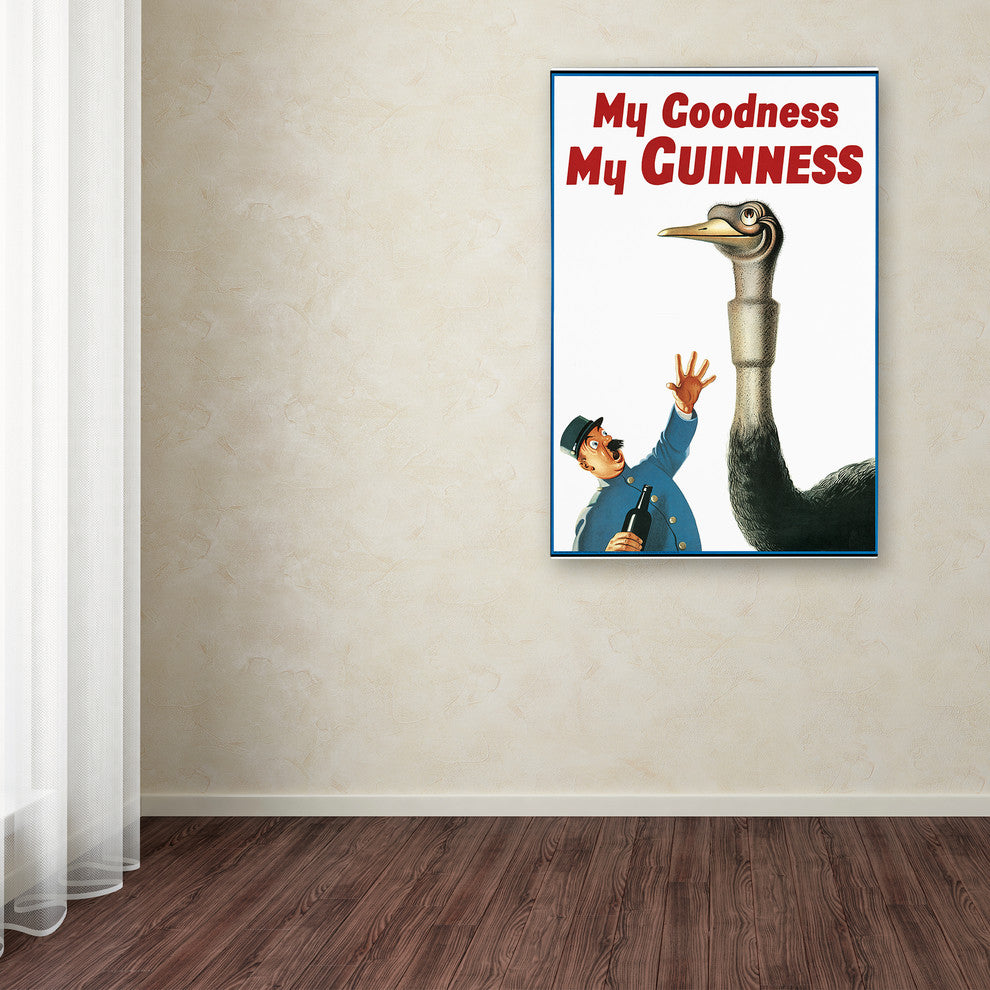 Guinness Brewery ''My Goodness My Guinness I'' Canvas Art, 16"x24"