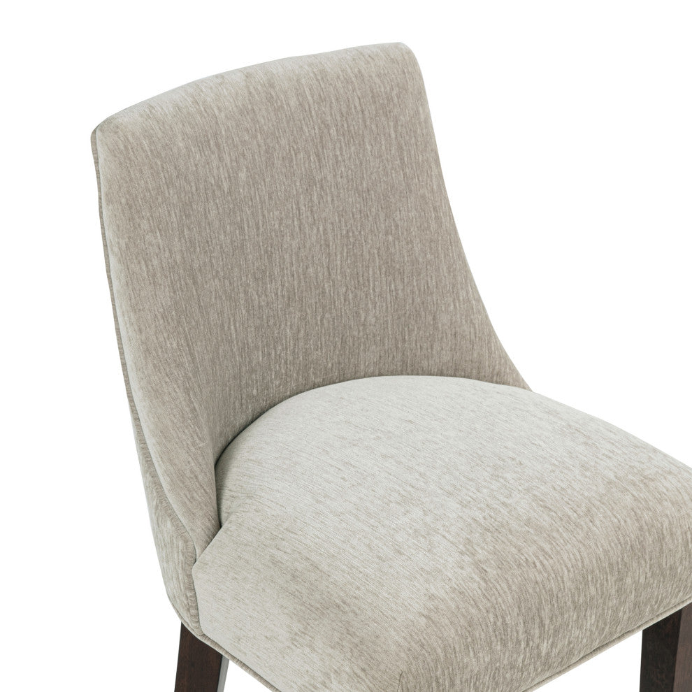 Manhattan Comfort Beever Counter Stool, Taupe, Single