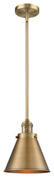 Appalachian 1-Light Mini Pendant, Brushed Brass, Brushed Brass