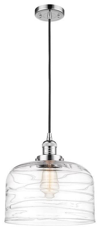 INNOVATIONS 201C-PC-G713-L 1-Light Mini Pendant Polished Chrome