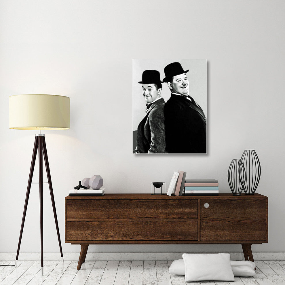"Laurel & Hardy - Portrait, 1933" Canvas by Hollywood Photo Archive, 31x40"