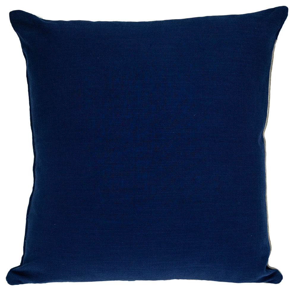 Parkland Collection Hexa Contemporary Multicolor Pillow Cover With Poly Insert
