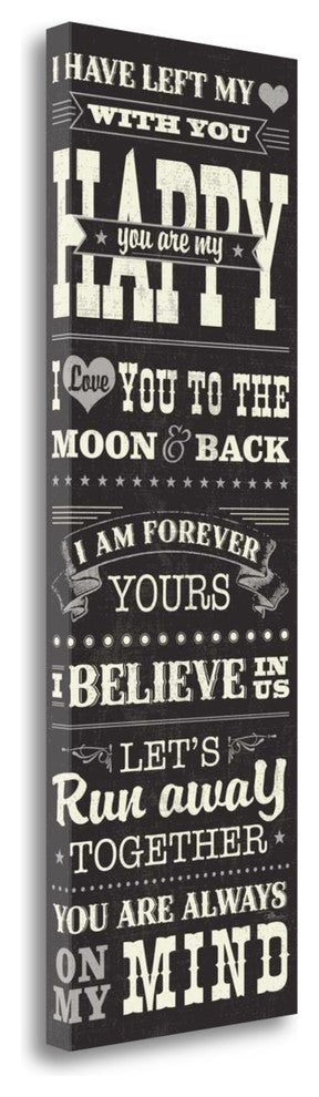 "L - O - V - E II" By Pela Studio, Giclee Print on Gallery Wrap Canvas