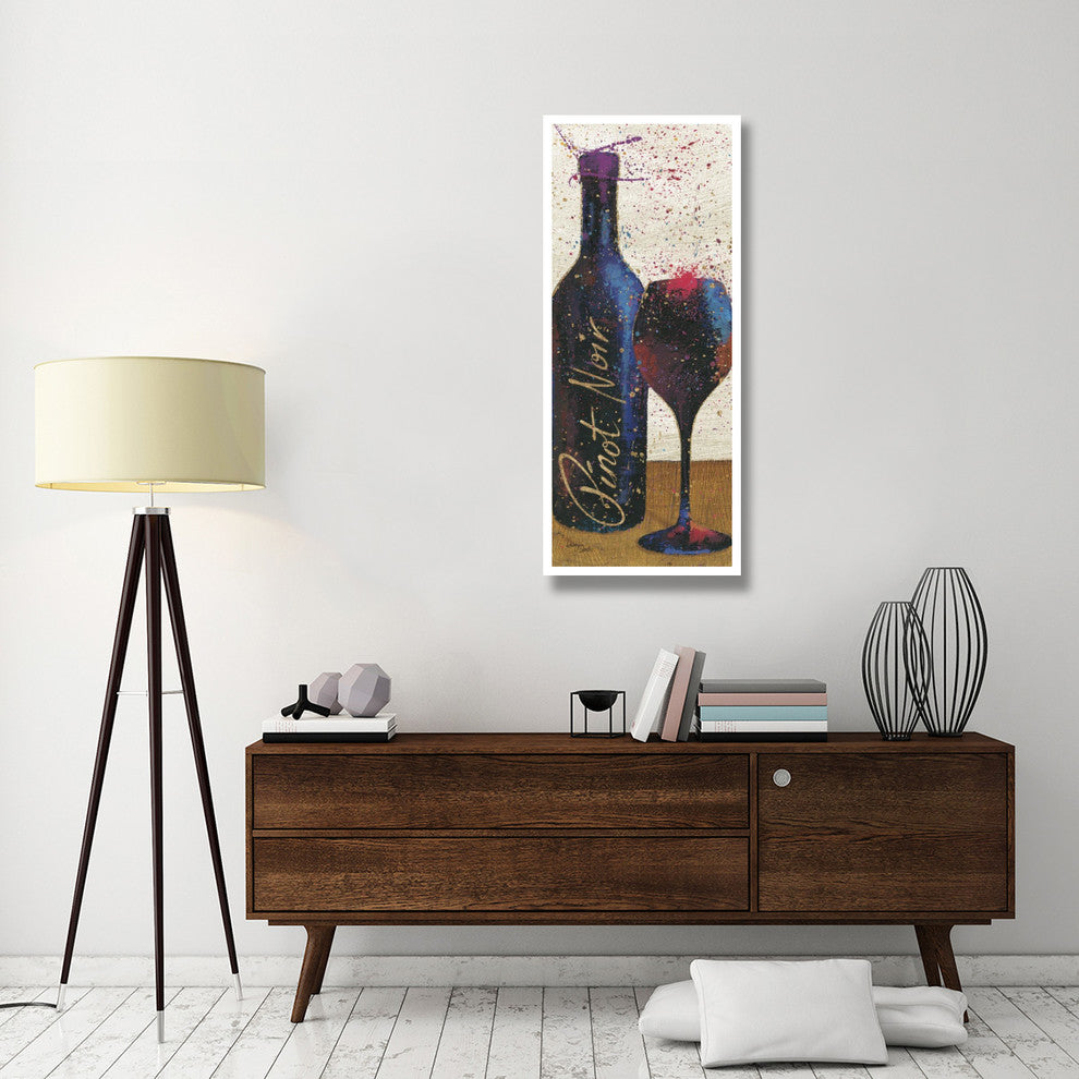 "Wine Splash Light IV" Digital Paper Print by Wellington Studio, 22"x52"
