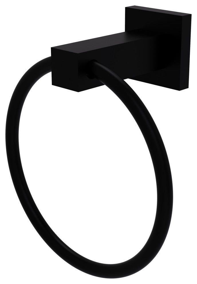Montero Towel Ring, Matte Black