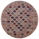Ahgly Company Indoor Round Mid-Century Modern Area Rugs, 8' Round
