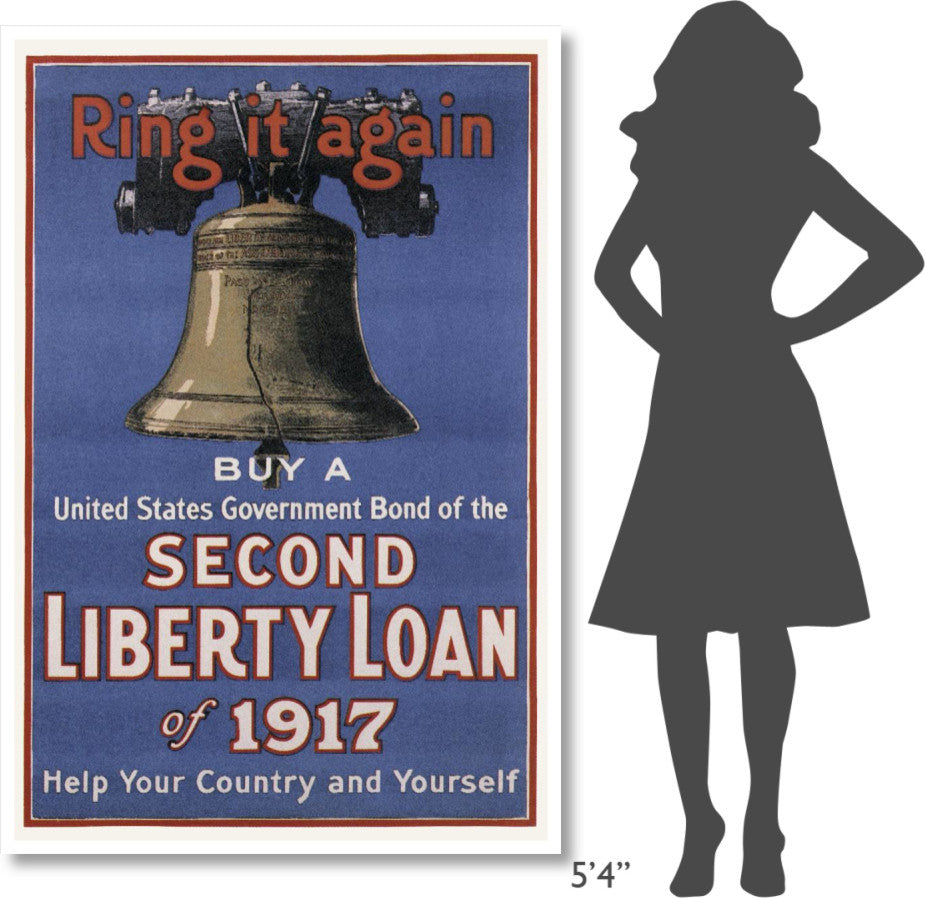 "WWI: Ring It Again" Digital Paper Print, 42"x62"