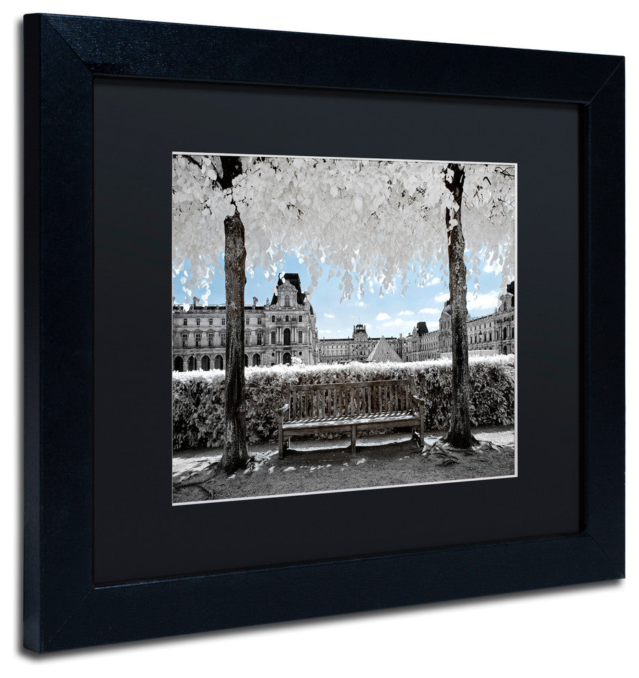 Philippe Hugonnard 'Another Look at Paris XIX', Black Frame, Black Mat, 14x11