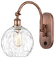Innovations 518-1W-AC-G1215-8-LED 1-Light Sconce, Antique Copper