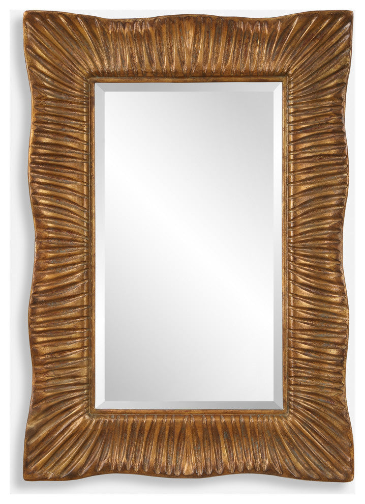 Uttermost - 09971 - Mirror - Emerson - Antiqued Gold Leaf