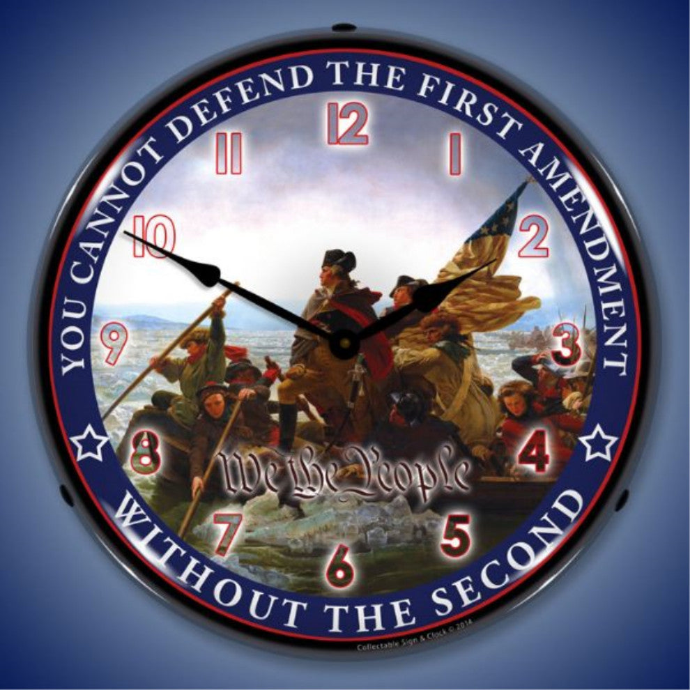 RE1402496 First and Second Amendment Clock