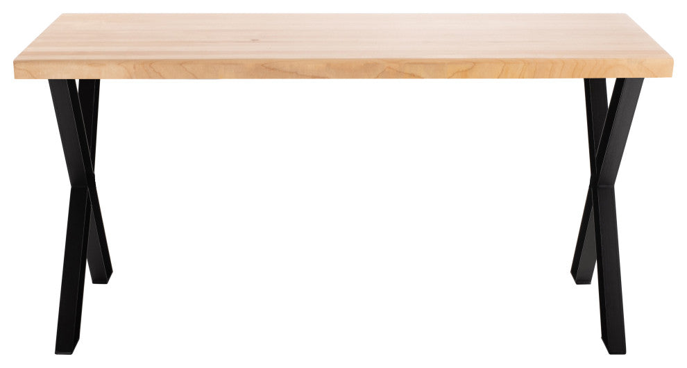 NPS Collaborator Table, 30" x 72", Rectangle, 30" Height, Butcherblock top