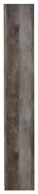 Benzara BM238403 72" 5 Tier Wooden Pier With Adjustable Shelves, Gray