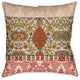 Laural Home Red Spice Bohemian Tapestry 18" X 18" Indoor Decorative Pillow