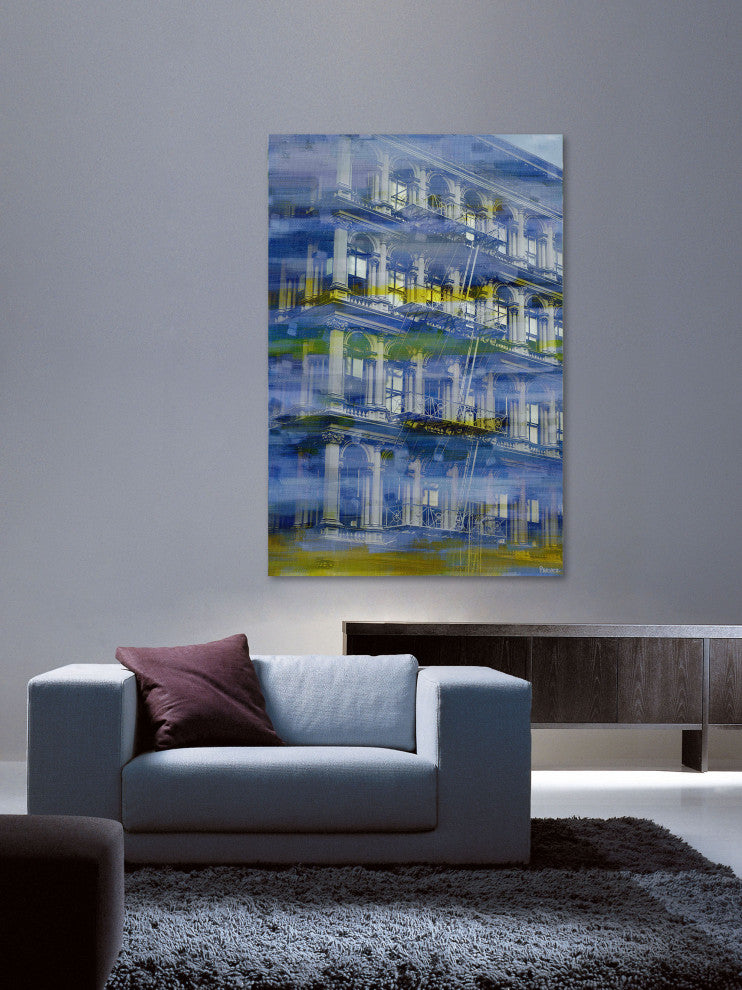 "NYC Architecture" Print on Canvas, 30"x45"