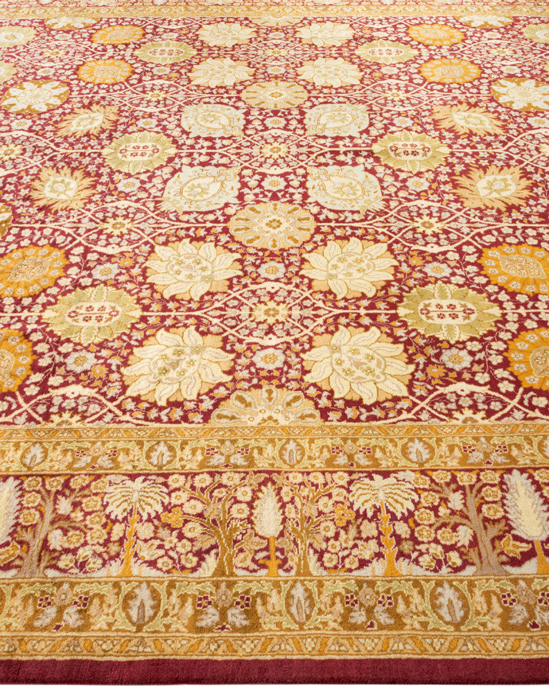 Mogul, One-of-a-Kind Hand-Knotted Area Rug  - Purple, 8' 0" x 10' 3"