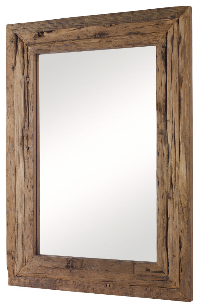 Uttermost 09816 Rennick Rustic Wood Mirror