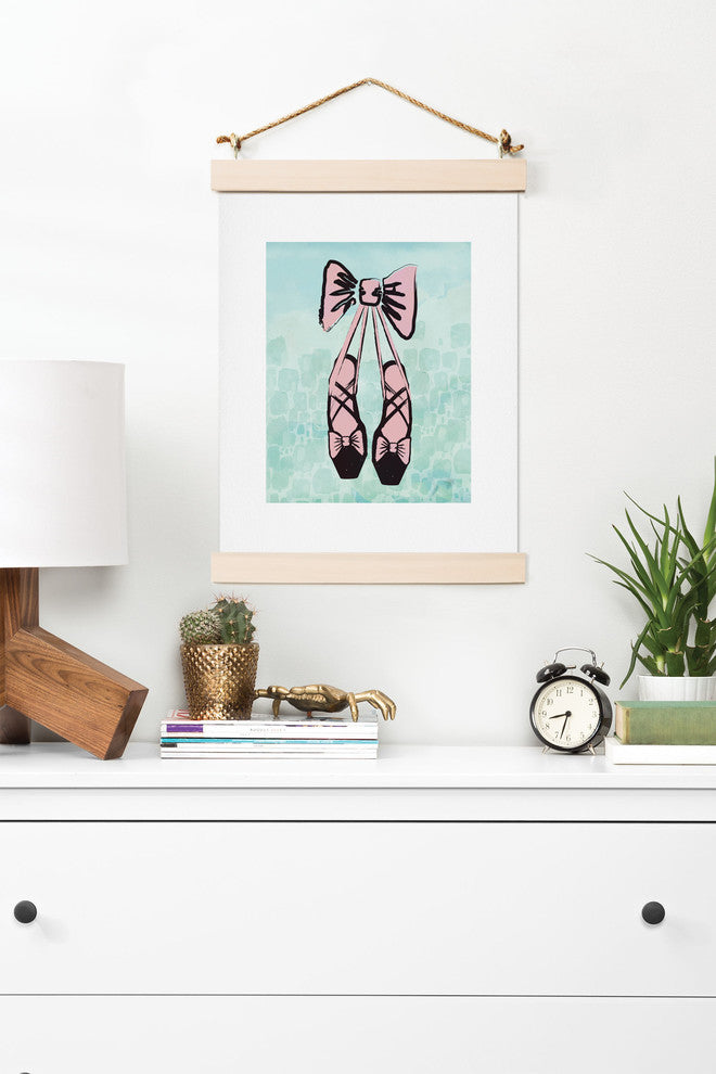 Deny Designs Dash And Ash Ballet Princess Art Print