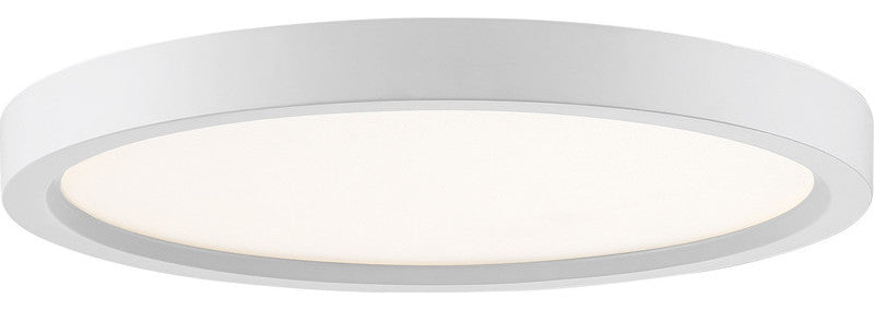 Quoizel OST1711 Outskirts 11"W LED Flush Mount Ceiling Fixture - Fresco