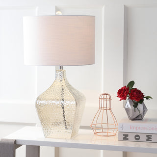 Jane 26" Glass Table Lamp, Clear