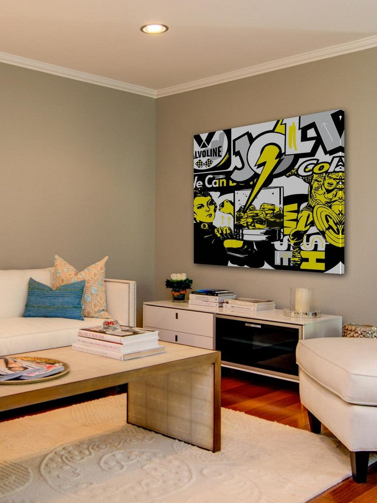 "Jolt 1" Print on Canvas