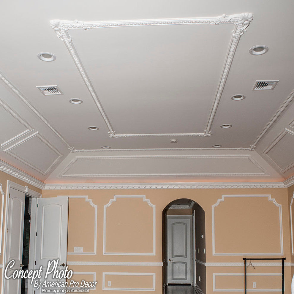 Egg and Dart Panel Moulding, Panel Corner 2, Panel Corner 2