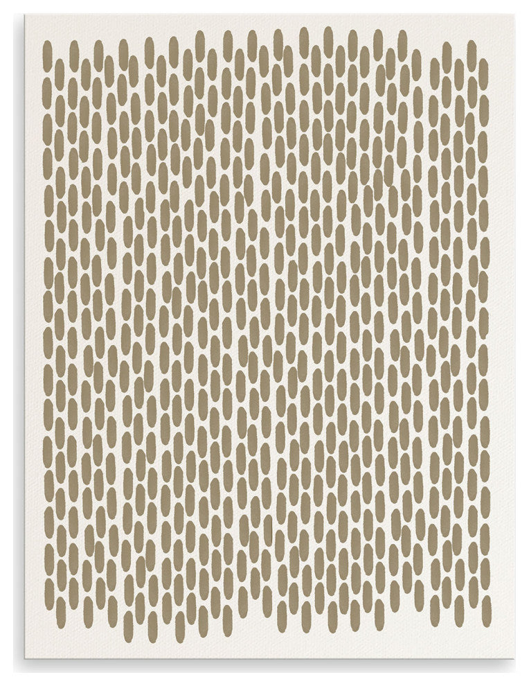 Abstract Neutral CLXII' Canvas Wall Art by ChiChi Decor, 16"x12"