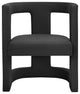 Ada Black Velvet Chair