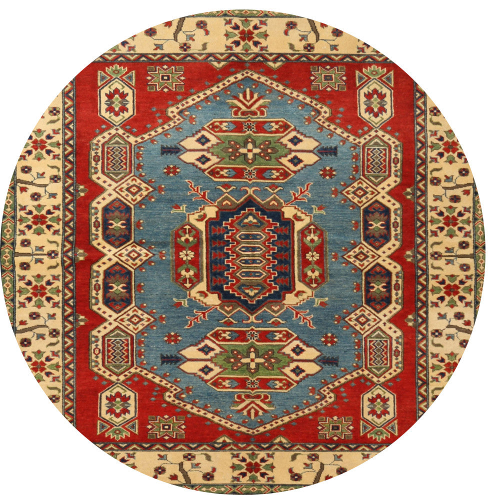 Ahgly Company Indoor Round Traditional Area Rugs, 3' Round