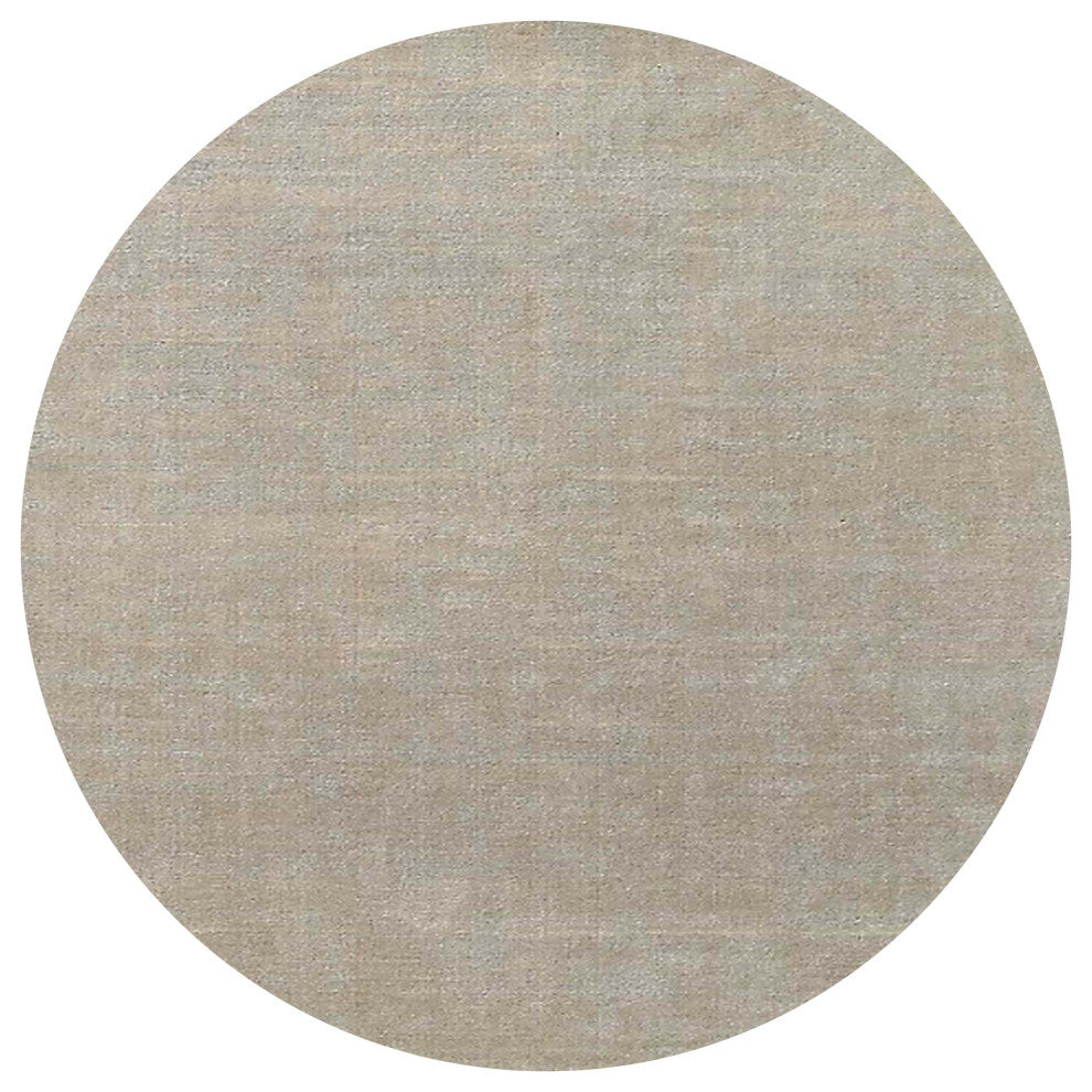 Ahgly Company Indoor Round Mid-Century Modern Area Rugs, 5' Round