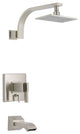 Sirius Tub & Shower Trim Kit Diverter on Valve 1.75gpm, Brushed Nickel