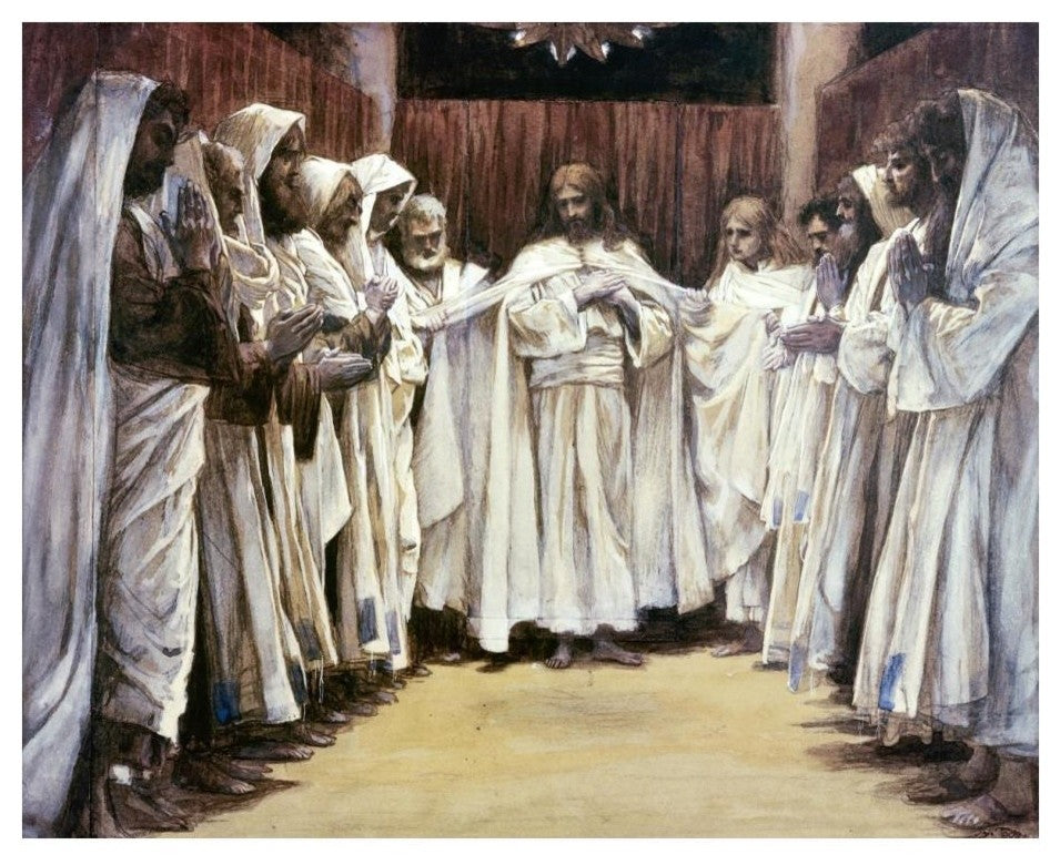 "Last Discourse of Our Lord Jesus Christ" Print by James Tissot, 24"x20"