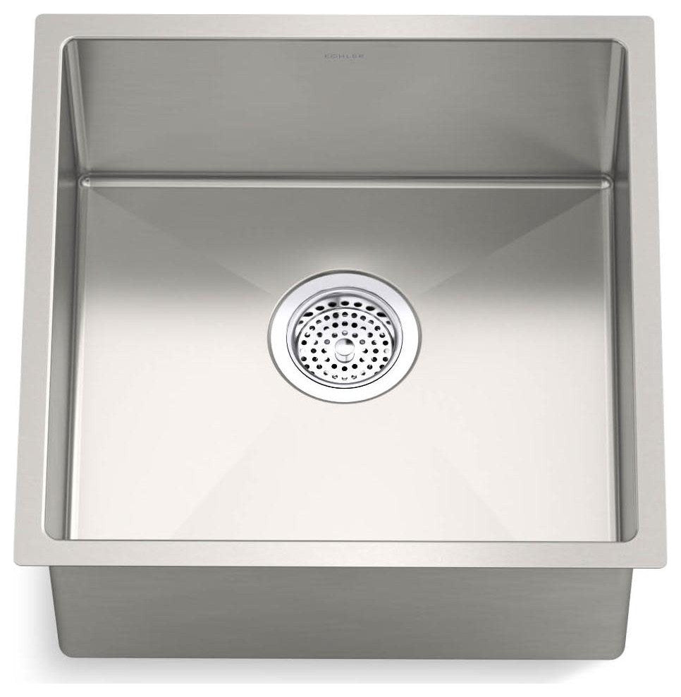 Kohler K-33152 Strive 18-5/16" Undermount Single Basin Stainless - Stainless