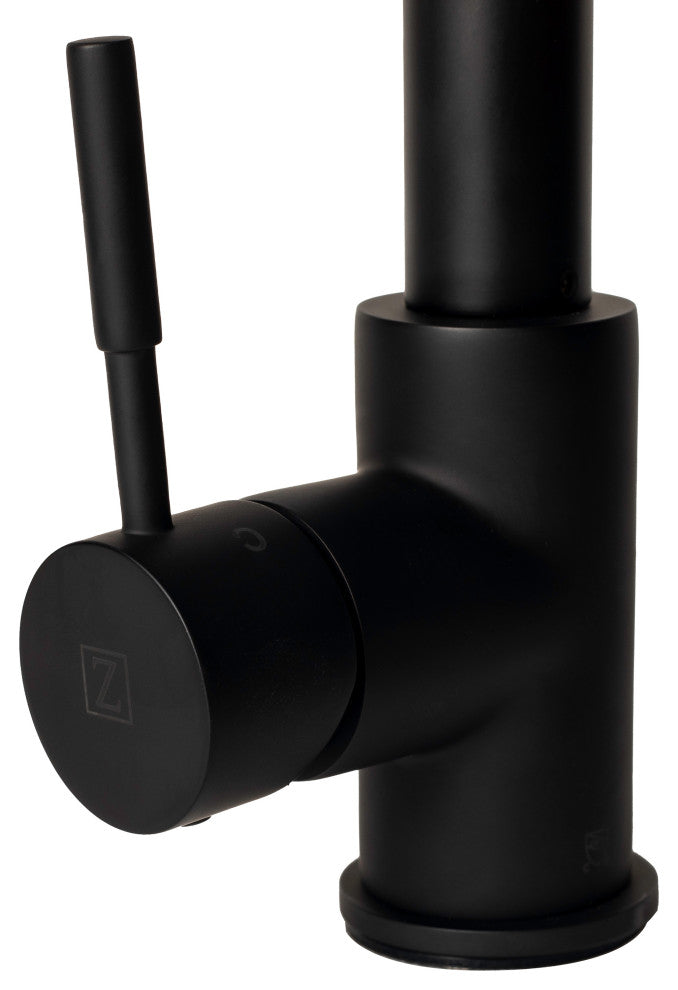 ZLINE Gemini Kitchen Faucet in Matte Black (GEM-KF-MB)