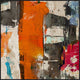 "Colors Royale II" Framed Canvas Giclee by Anne Munson, 41x41"