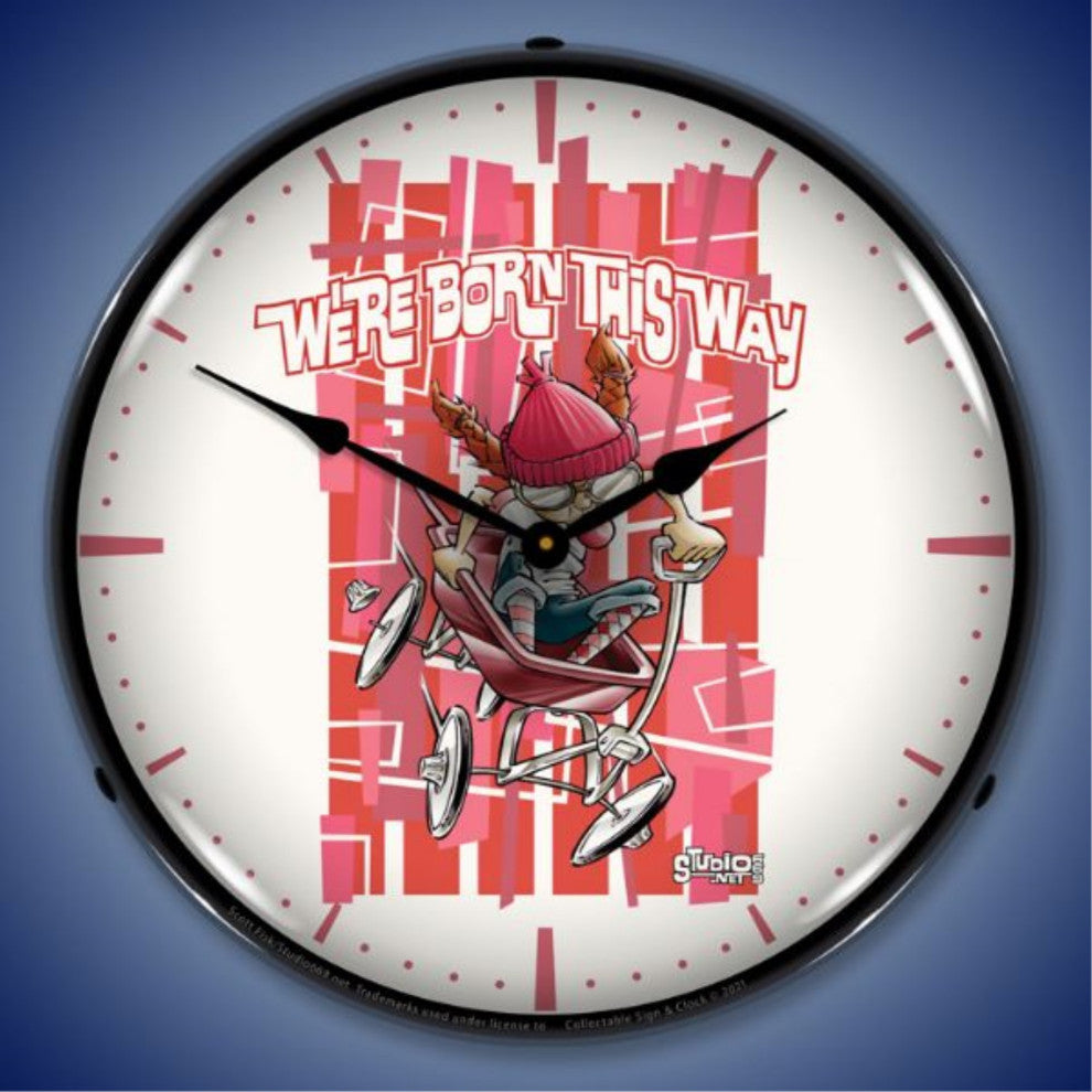 SF21011179 Girl Born This Way Clock