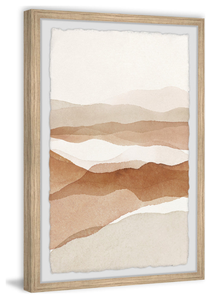 "The Glowing River" Framed Painting Print, 20x30