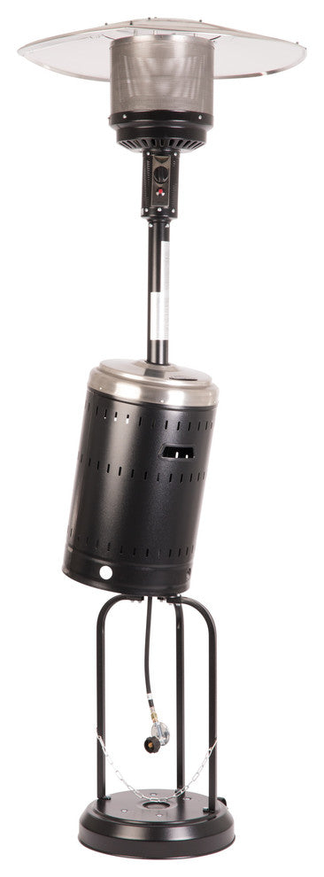 Commerical Patio Heater, Stainless Steel, Onyx and Stainless Steel Finish