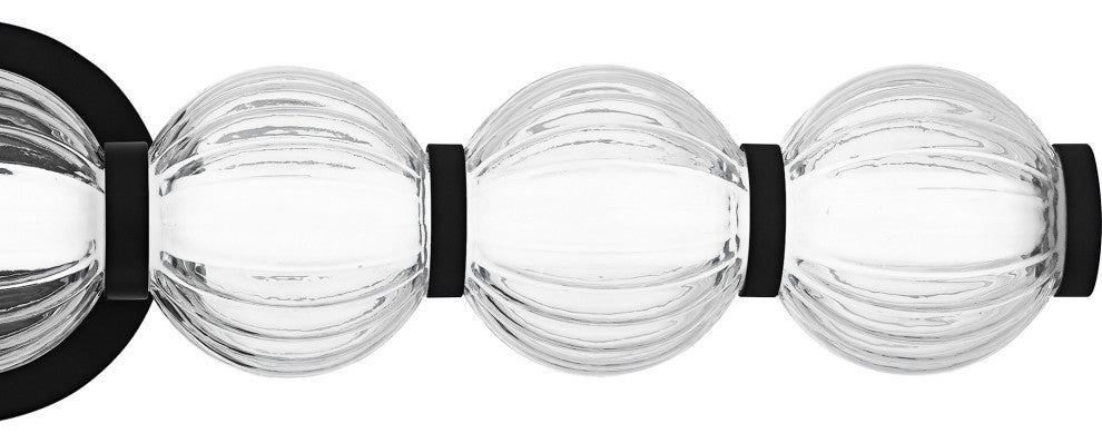 Quoizel PCELW8525 Elway 7 Light 25"W LED Bath Bar - Polished Chrome