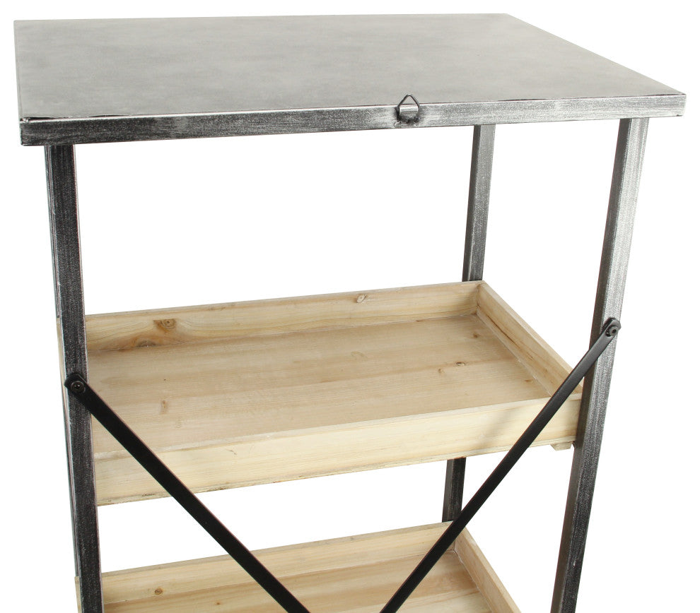 3-Tier Metal Storage Rack