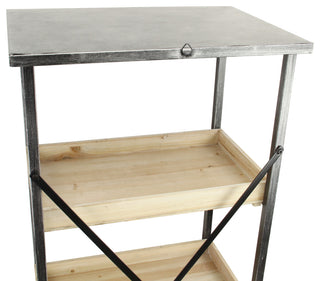 3-Tier Metal Storage Rack